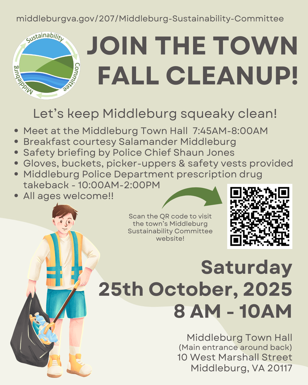 Fall 2025 cleanup poster