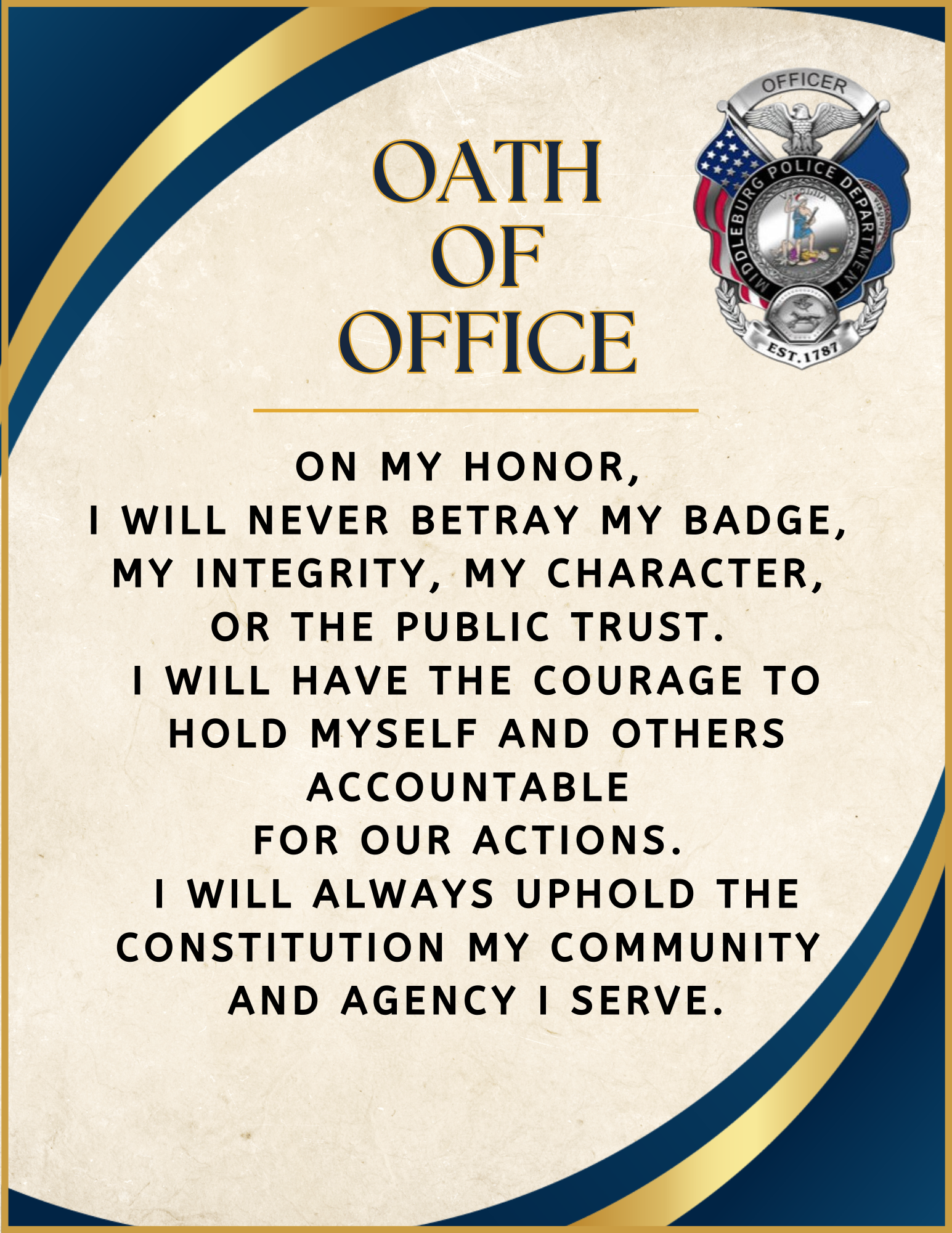 Oath of Office (2)